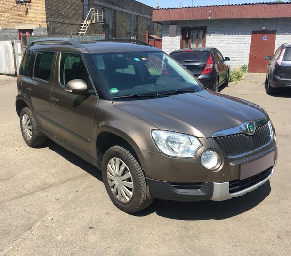 skoda yeti 2010