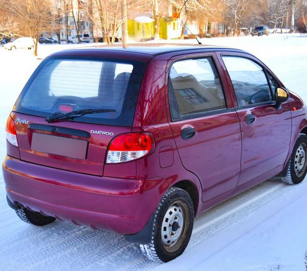 daewoo matiz 2013